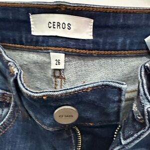 Women's Blue Flare Leg Jeans